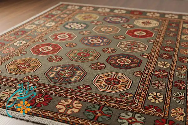 Turkmen design carpet